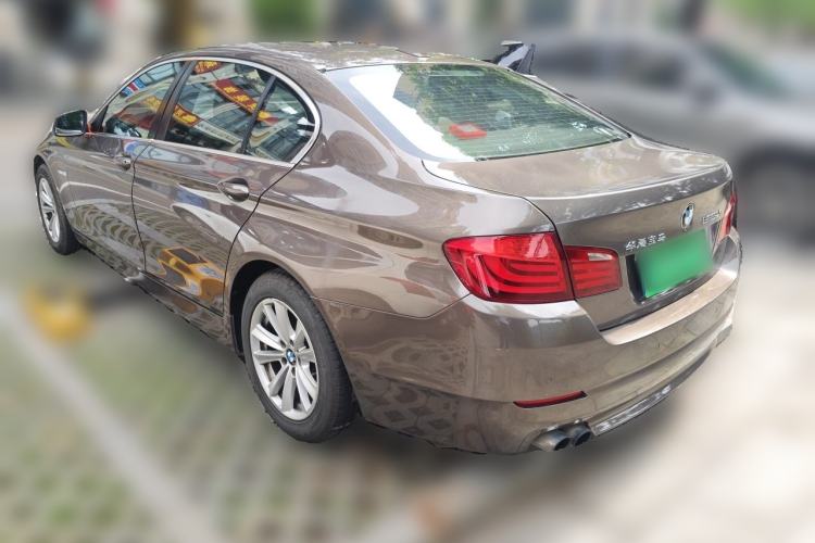 Used BMW 5 Series 2013 525Li Leading Model Rear Left 45 Deg