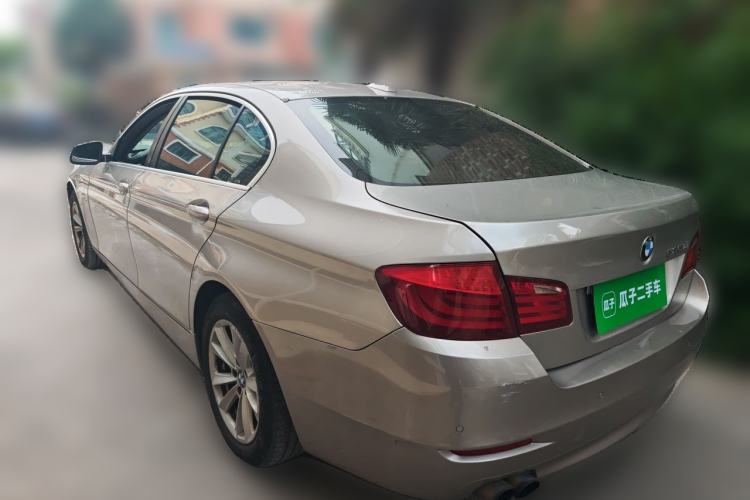 Used BMW 5 Series 2013 525Li Luxury Model Rear Left 45 Deg