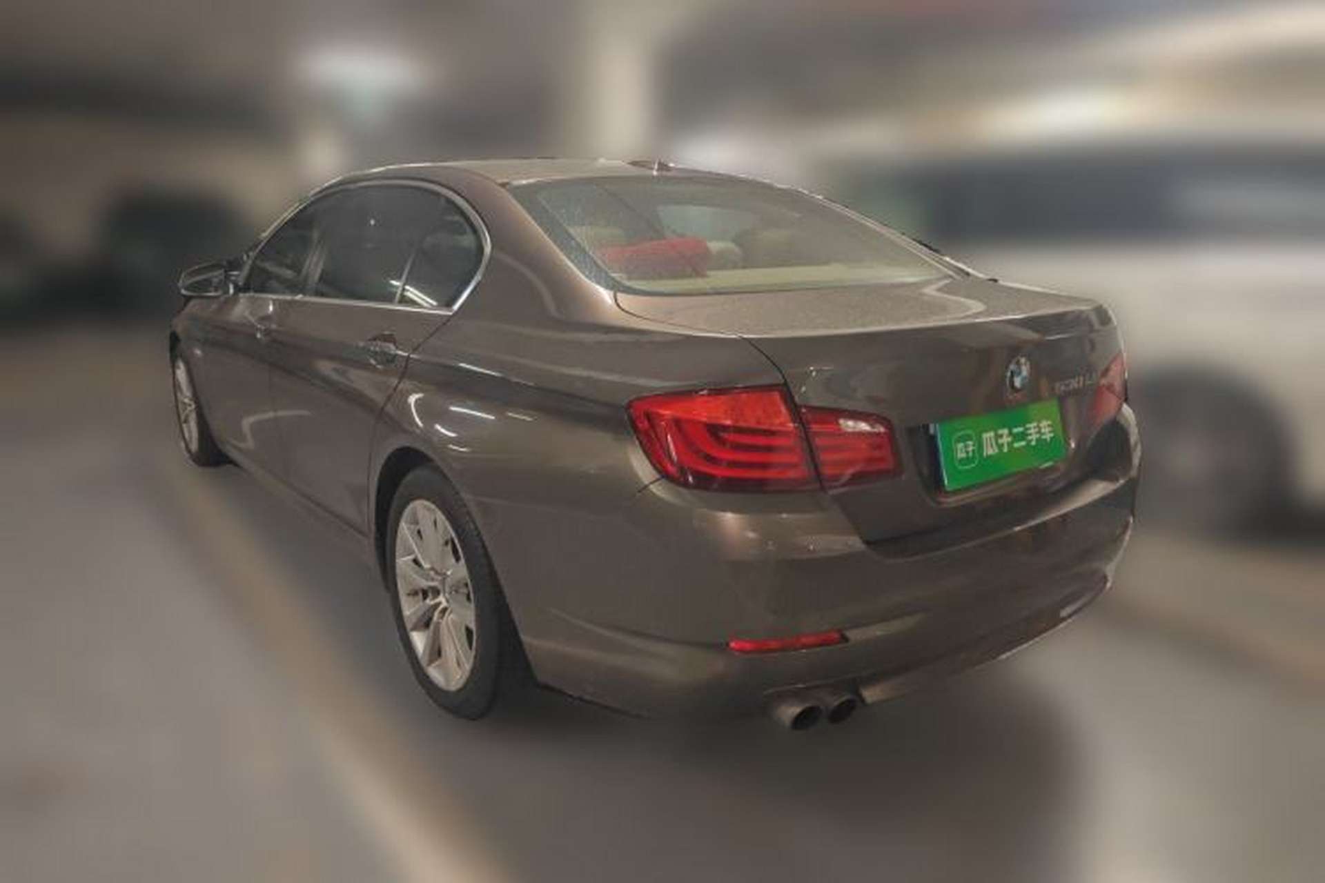 Used BMW 5 Series 2013 530Li Leading Model Rear Left 45 Deg