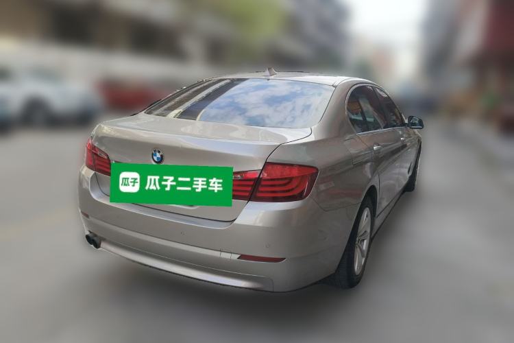 Used BMW 5 Series 2013 525Li Luxury Model Rear Right 45 Deg