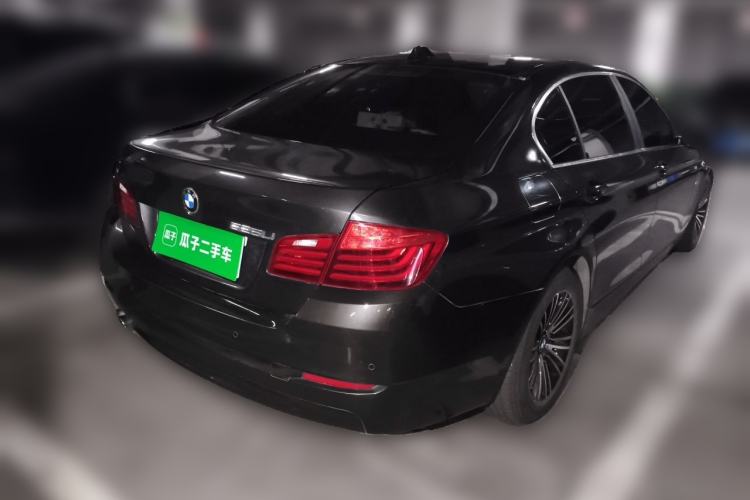 Used BMW 5 Series 2013 525Li Luxury Model Rear Right 45 Deg