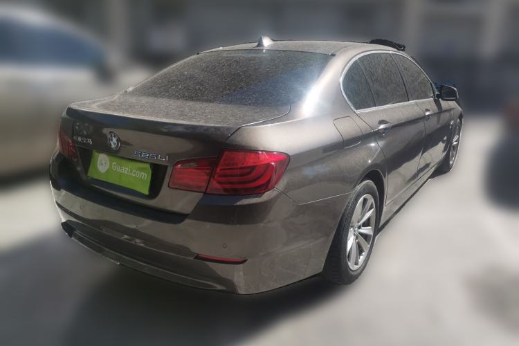 Used BMW 5 Series 2013 525Li Luxury Model Rear Right 45 Deg