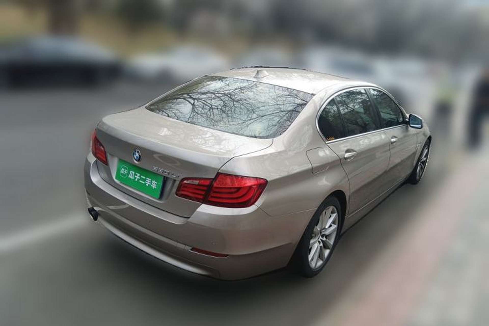 Used BMW 5 Series 2013 530Li Leading Model Rear Right 45 Deg