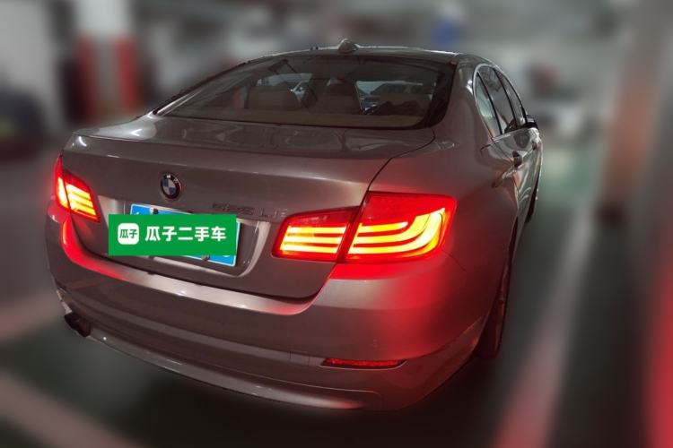 Used BMW 5 Series 2013 525Li Luxury Model Rear Right 45 Deg