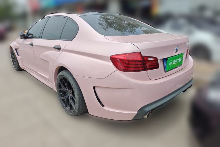 Used BMW 5 Series 2013 530Li Leading Model Rear Left 45 Deg
