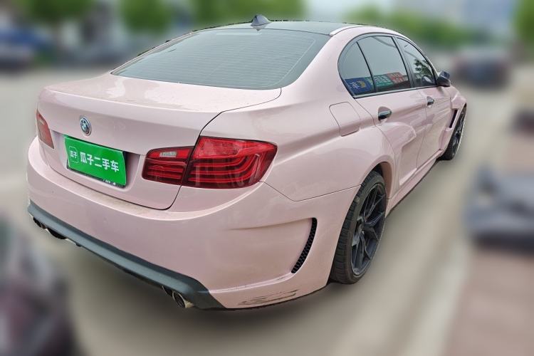 Used BMW 5 Series 2013 530Li Leading Model Rear Right 45 Deg
