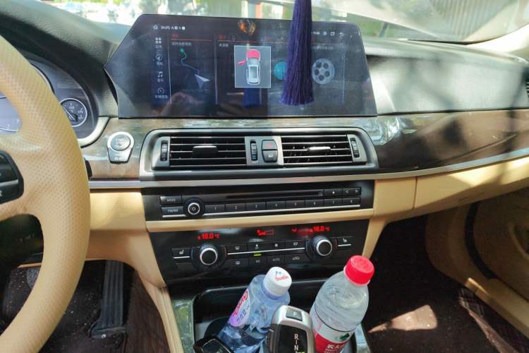 Used BMW 5 Series 2013 525Li Leading Model Audio And AC Panel