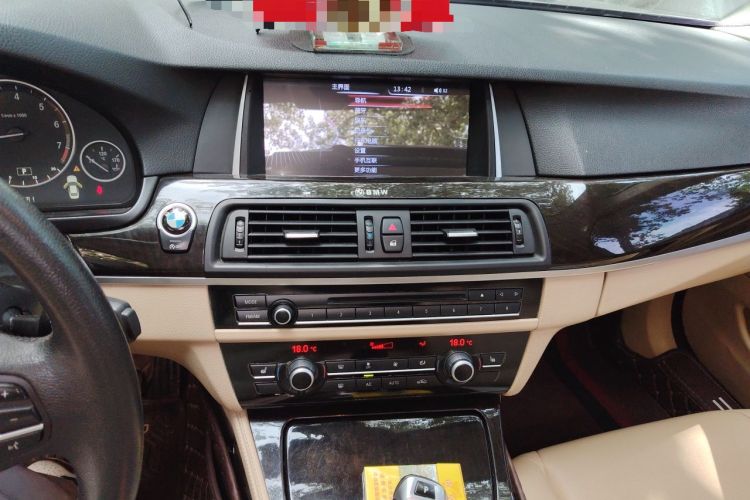 Used BMW 5 Series 2013 525Li Leading Model Audio And AC Panel