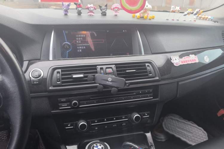 Used BMW 5 Series 2013 525Li Leading Model Audio And AC Panel