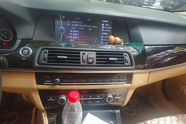 Used BMW 5 Series 2013 525Li Leading Model Audio And AC Panel
