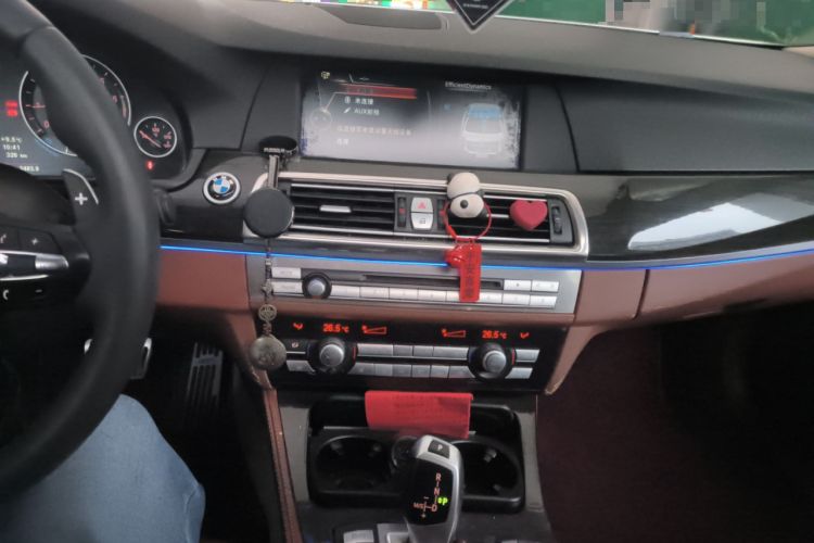 Used BMW 5 Series 2013 530Li Luxury Model Audio And AC Panel