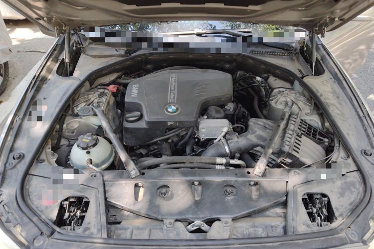 Used BMW 5 Series 2013 525Li Leading Model Engine Bay