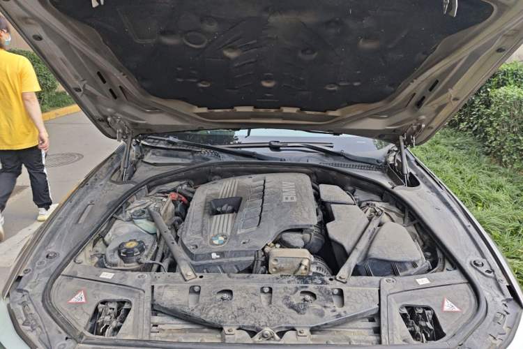 Used BMW 5 Series 2013 530Li Leading Model Engine Bay