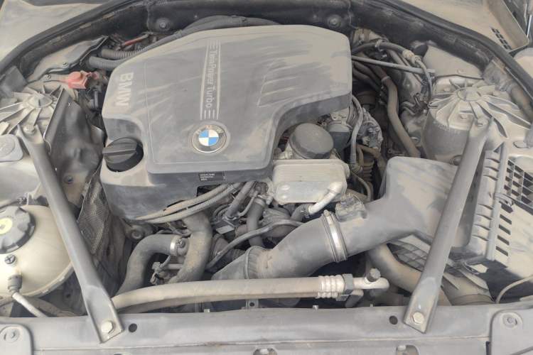 Used BMW 5 Series 2013 525Li Leading Model Engine Bay