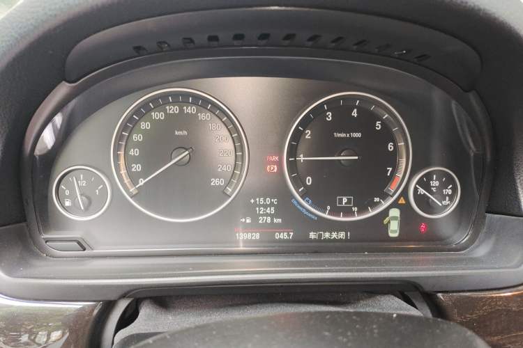 Used BMW 5 Series 2013 525Li Luxury Model Instrument Cluster