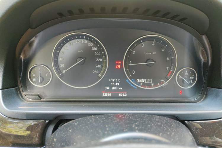 Used BMW 5 Series 2013 525Li Luxury Model Instrument Cluster