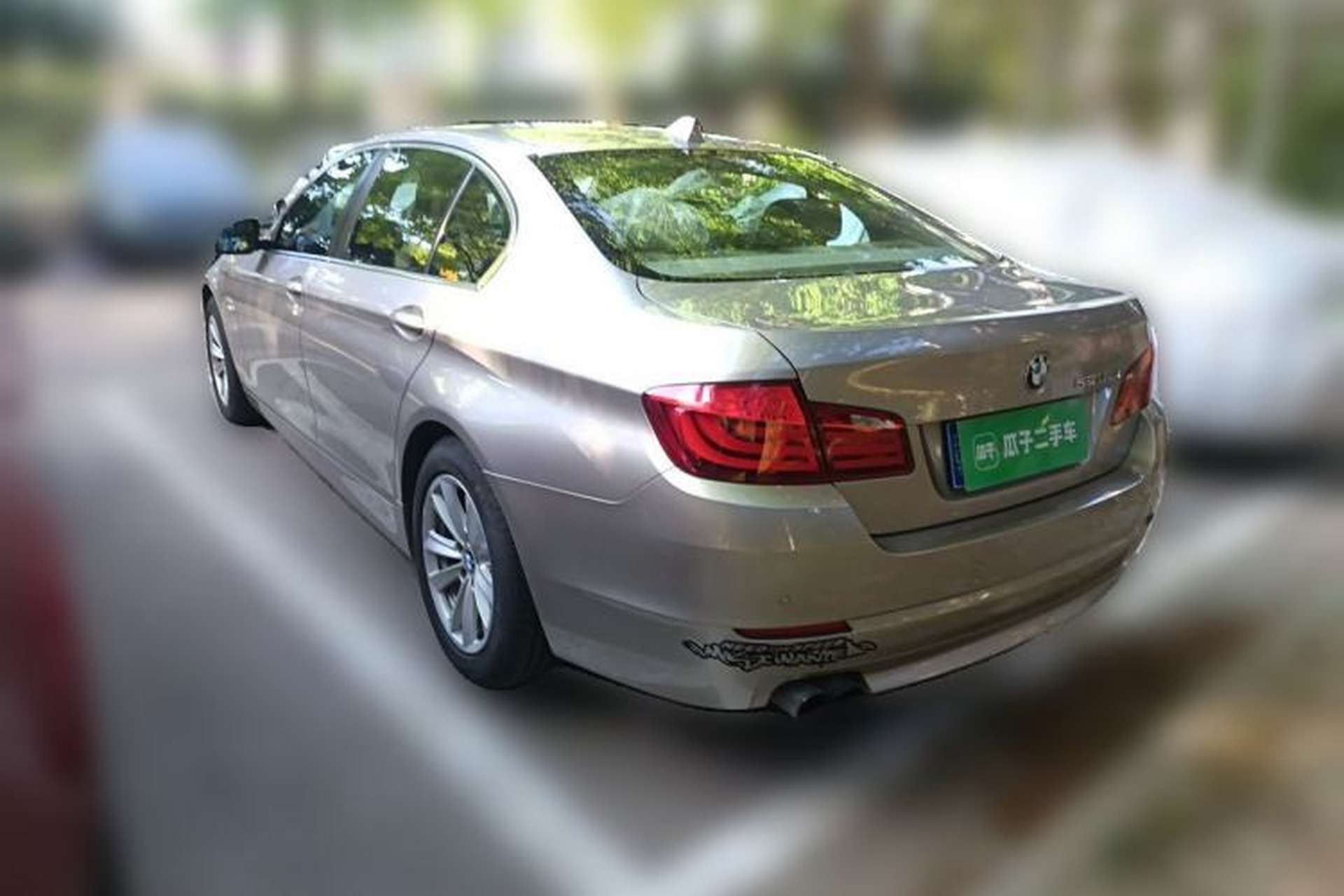 Used BMW 5 Series 2013 520Li Elegant Edition Rear Left 45 Deg