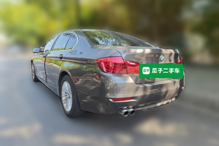 Used BMW 5 Series 2013 525Li Leading Model Rear Left 45 Deg