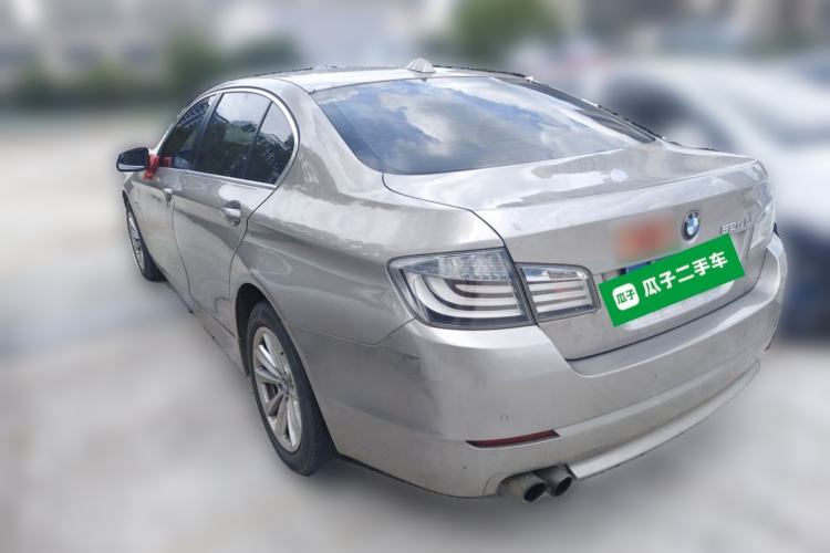 Used BMW 5 Series 2013 525Li Luxury Model Rear Left 45 Deg