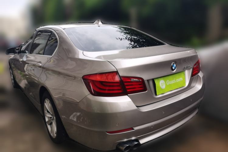 Used BMW 5 Series 2013 525Li Leading Model Rear Left 45 Deg