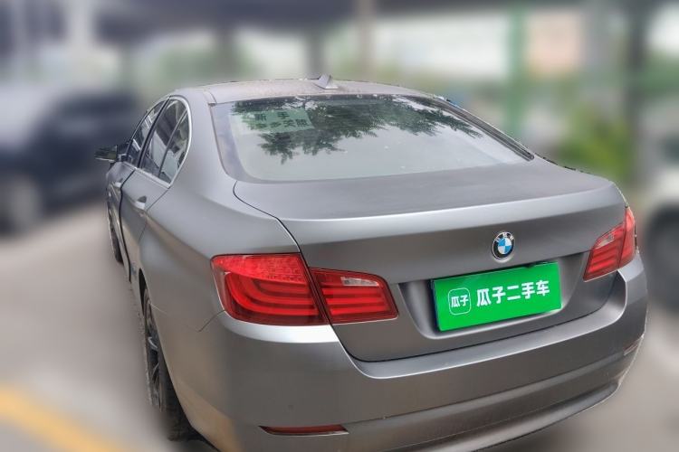 Used BMW 5 Series 2013 520i Elegant Edition Rear Left 45 Deg