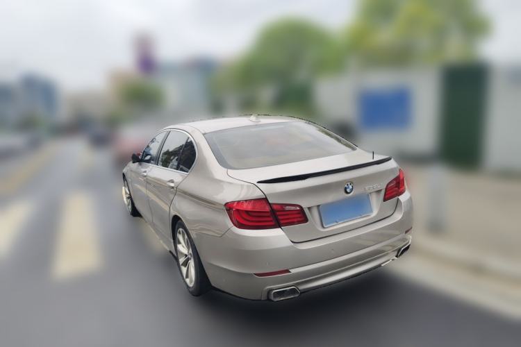 Used BMW 5 Series 2013 530Li Leading Model Rear Left 45 Deg