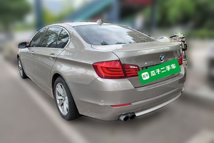 Used BMW 5 Series 2013 525Li Luxury Model Rear Left 45 Deg