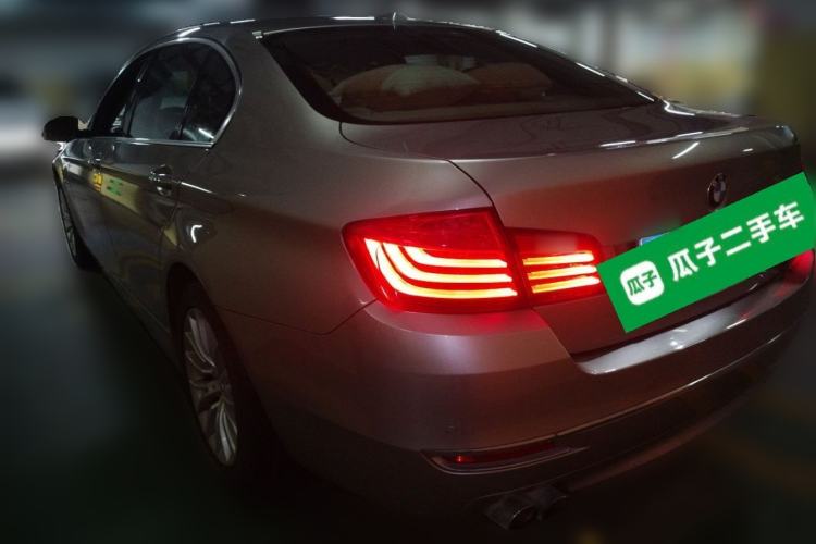 Used BMW 5 Series 2013 525Li Leading Model Rear Left 45 Deg
