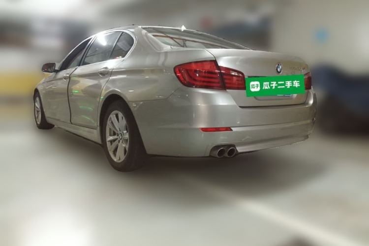 Used BMW 5 Series 2013 530Li Leading Model Rear Left 45 Deg