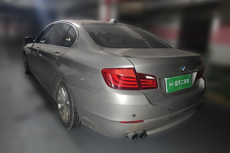 Used BMW 5 Series 2013 525Li Luxury Model Rear Left 45 Deg