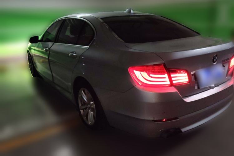 Used BMW 5 Series 2013 525Li Luxury Model Rear Left 45 Deg