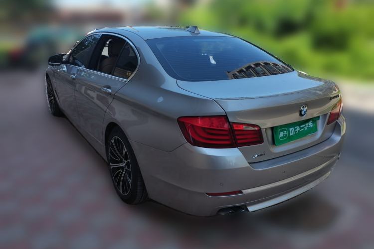 Used BMW 5 Series 2013 525Li Luxury Model Rear Left 45 Deg