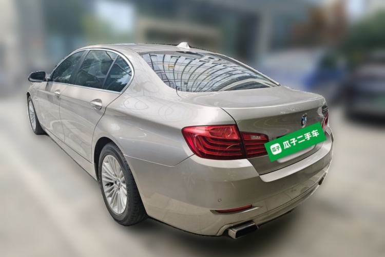 Used BMW 5 Series 2013 525Li Leading Model Rear Left 45 Deg
