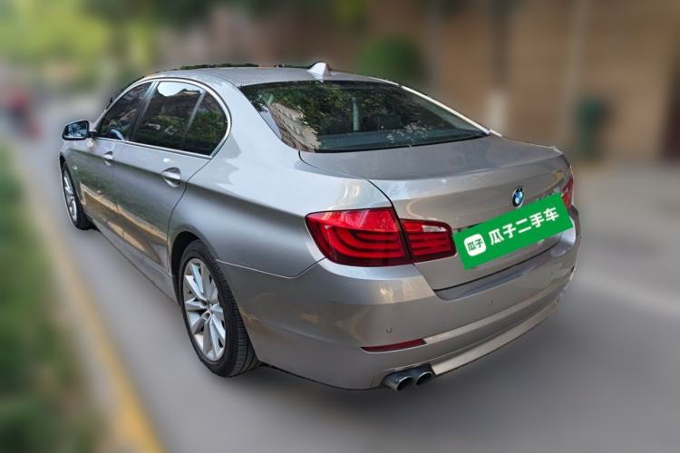 Used BMW 5 Series 2013 530Li Leading Model Rear Left 45 Deg