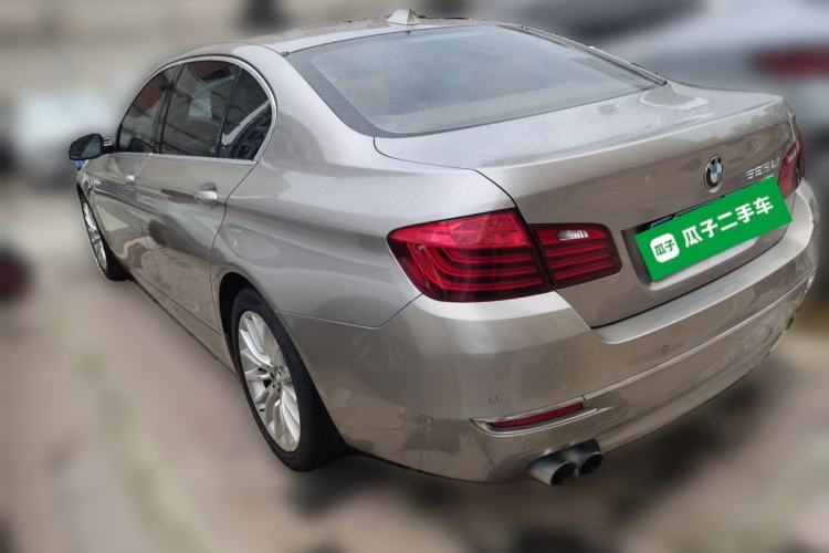 Used BMW 5 Series 2013 525Li Leading Model Rear Left 45 Deg