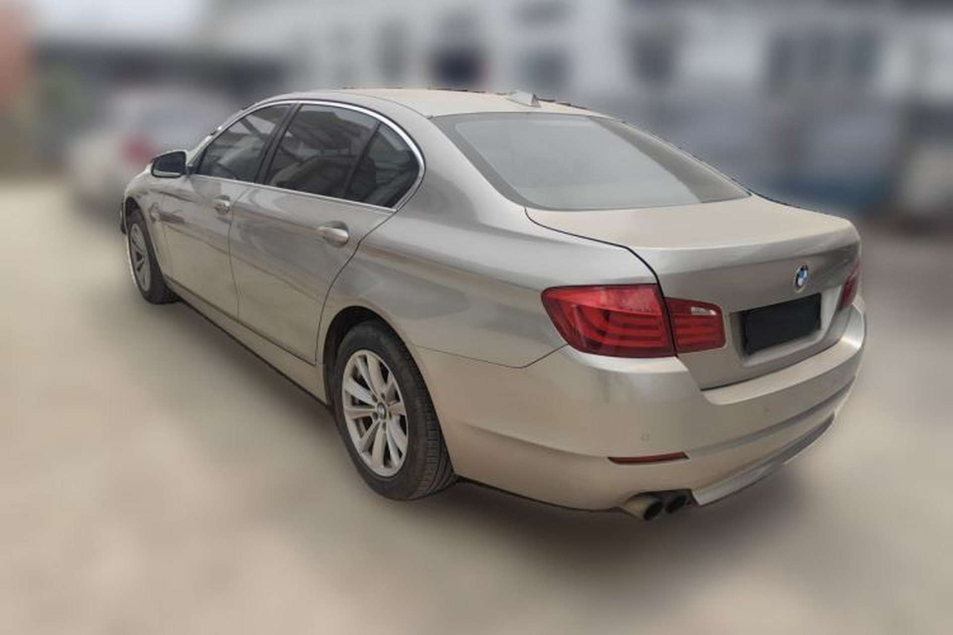 Used BMW 5 Series 2013 525Li Leading Model Rear Left 45 Deg