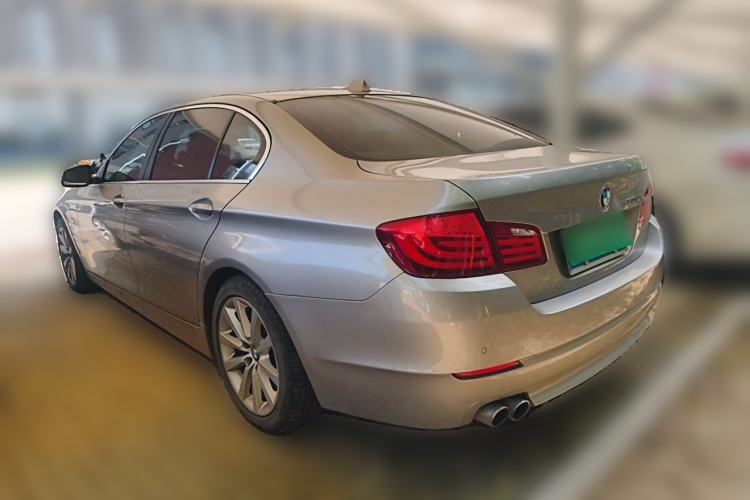 Used BMW 5 Series 2013 530Li Leading Model Rear Left 45 Deg