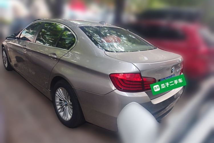 Used BMW 5 Series 2013 525Li Leading Model Rear Left 45 Deg