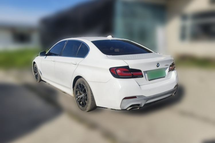 Used BMW 5 Series 2013 525Li Leading Model Rear Left 45 Deg