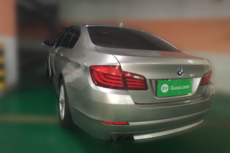 Used BMW 5 Series 2013 525Li Luxury Model Rear Left 45 Deg