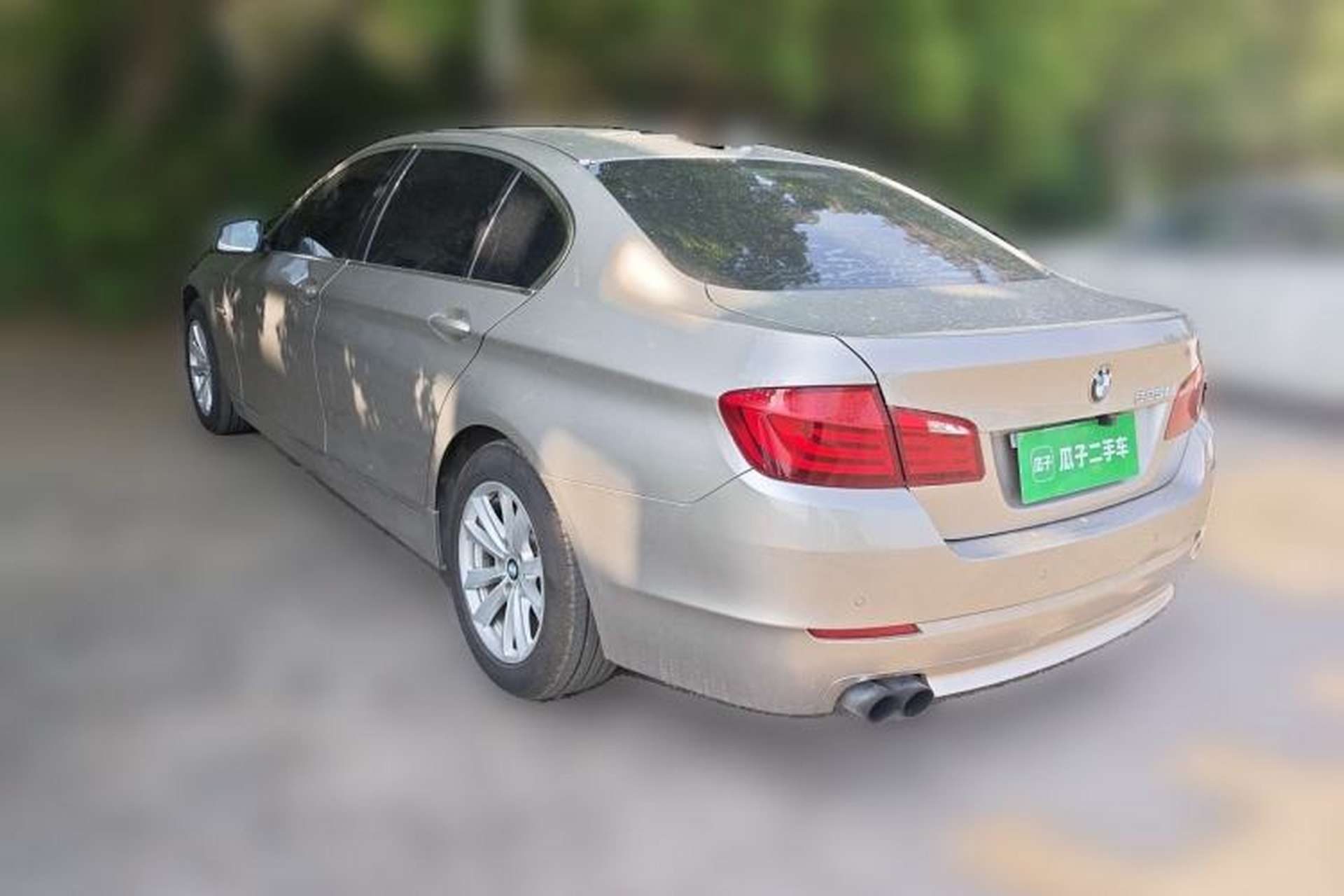 Used BMW 5 Series 2013 525Li Leading Model Rear Left 45 Deg