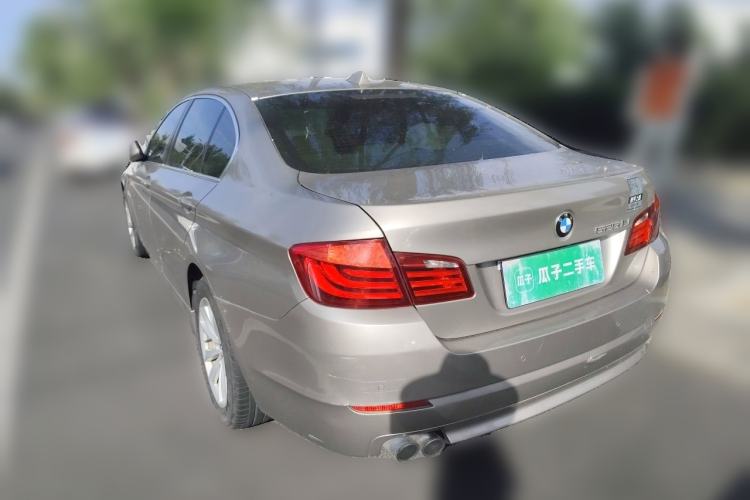 Used BMW 5 Series 2013 525Li Luxury Model Rear Left 45 Deg