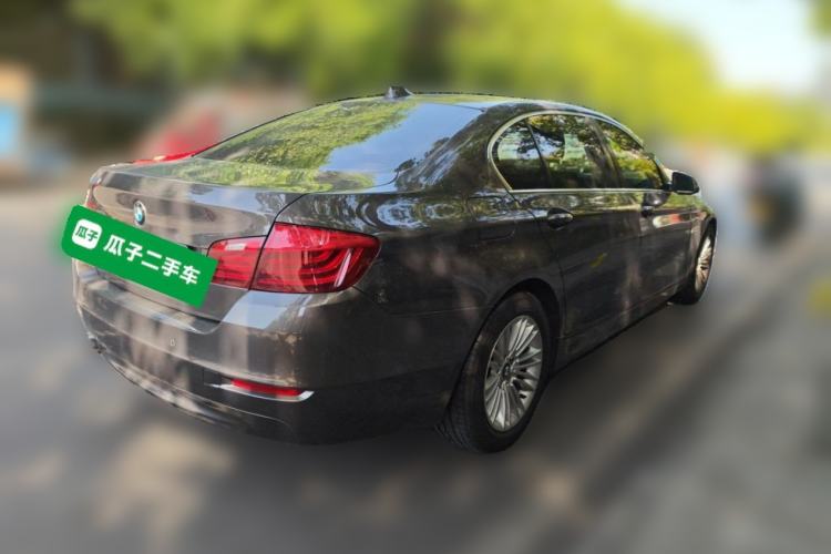 Used BMW 5 Series 2013 525Li Leading Model Rear Right 45 Deg