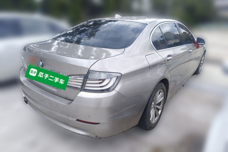 Used BMW 5 Series 2013 525Li Luxury Model Rear Right 45 Deg