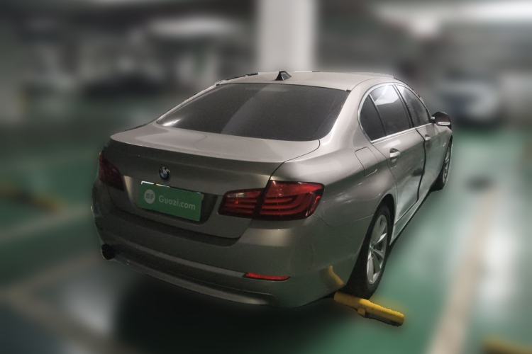 Used BMW 5 Series 2013 525Li Luxury Model Rear Right 45 Deg
