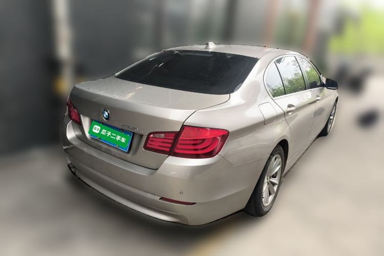 Used BMW 5 Series 2013 525Li Leading Model Rear Right 45 Deg