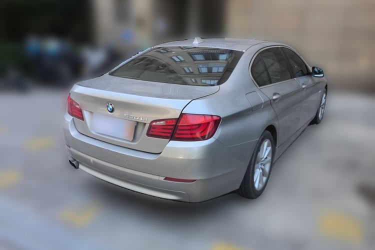 Used BMW 5 Series 2013 530Li Leading Model Rear Right 45 Deg