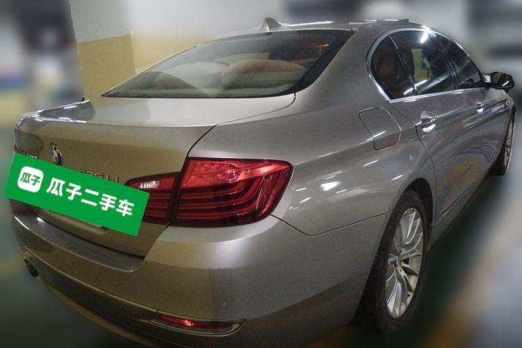 Used BMW 5 Series 2013 525Li Leading Model Rear Right 45 Deg