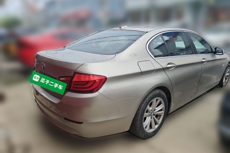 Used BMW 5 Series 2013 525Li Leading Model Rear Right 45 Deg