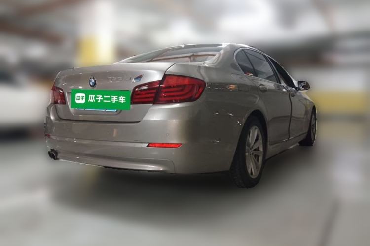 Used BMW 5 Series 2013 530Li Leading Model Rear Right 45 Deg